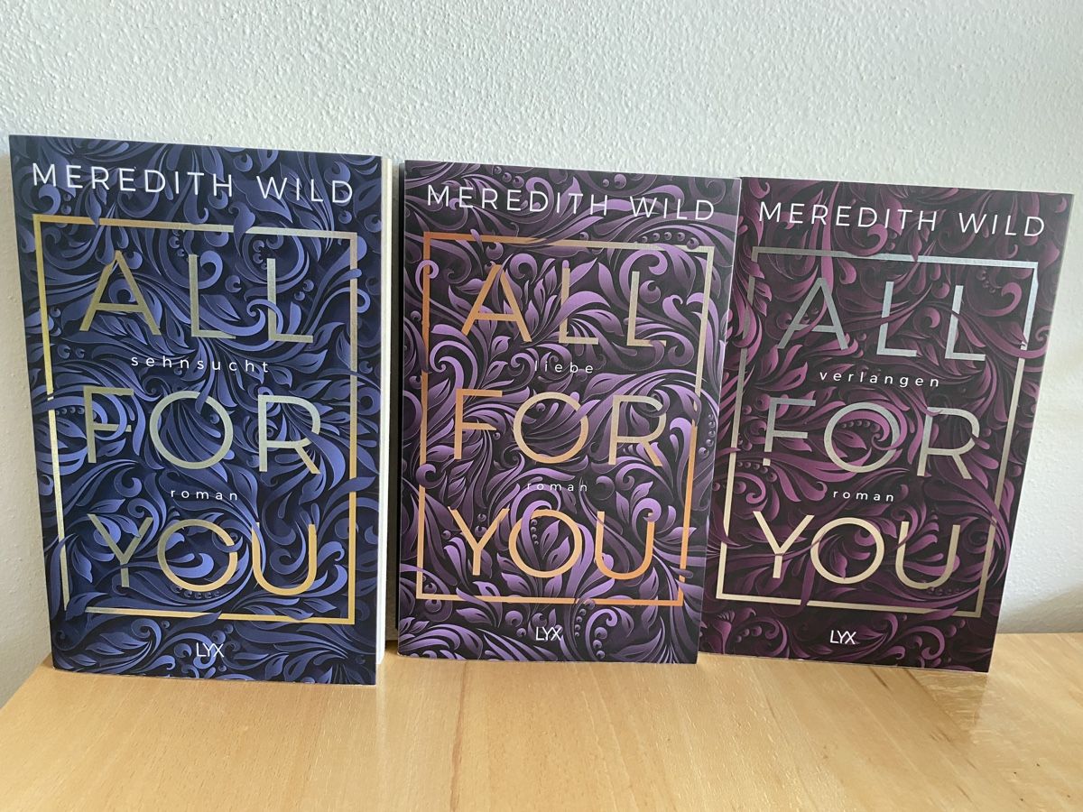 Libri: 3 Romane All for you - Meredith Wild – Usato da Schwarzenburg venduto da Michellu