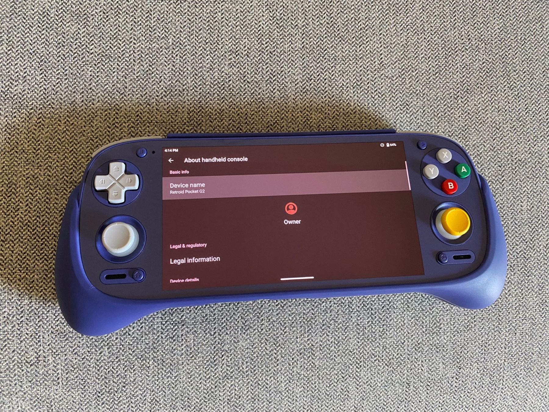 Retroid Console: Retroid Pocket G2 + OVP + offizieller Grip + Case – Usato da Zürich venduto da acciardo 4