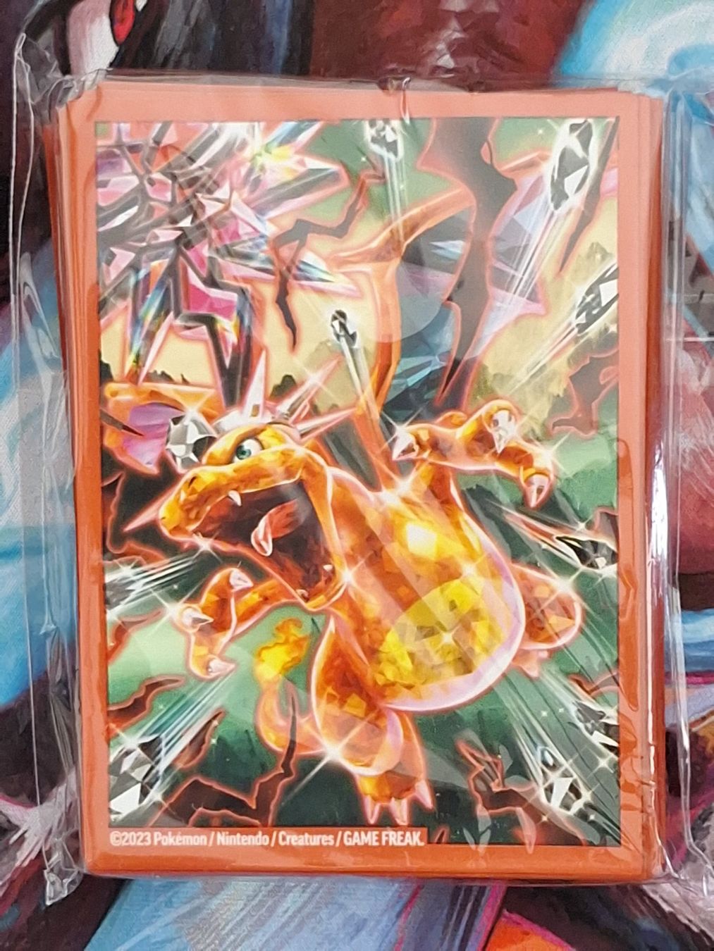 Pokémon Carte collezionabili: Charizard Glurak Sleeves 65 Sleeves Kartenhüllen – Nuovo e nell'imballaggio originale da Altstätten SG venduto da GGsGameshop