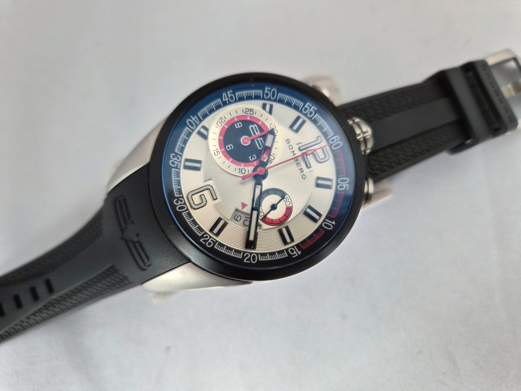 Bomberg Orologi: Bomberg Chronograph, Quartz, – Usato da Chabrey venduto da Horology