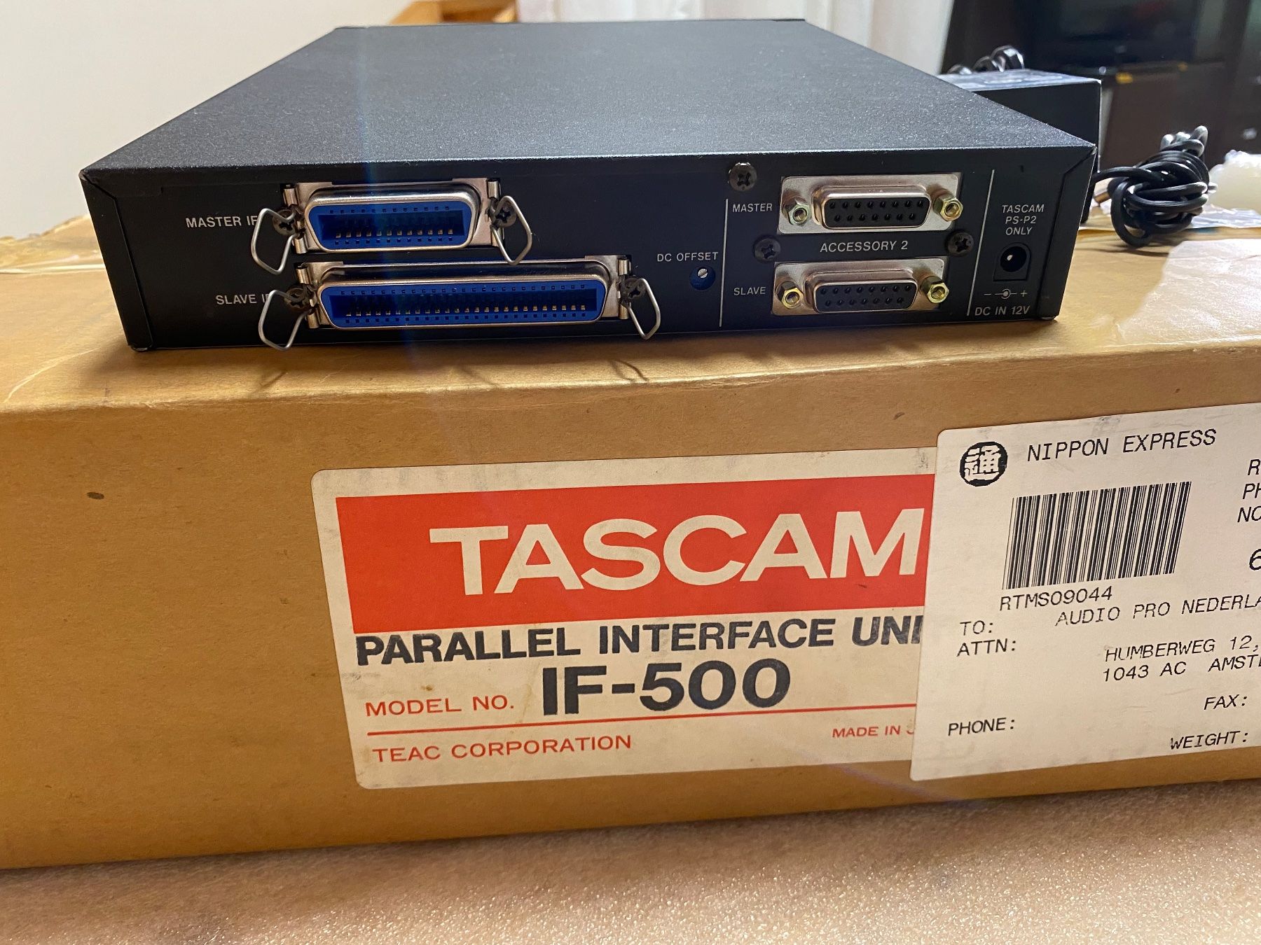 Tascam Enregistreurs: Tascam IF-500 Parallel Interface Unit – Neuf (Voir description) à Kollbrunn par Roman2995 3