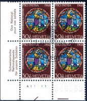 WAAGE PRO PATRIA 1968 4ERBLOCK AUSGABETAG - Y144