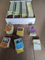 Konvolut Sammelkarten Pokemon inkl. Box, viele Karten