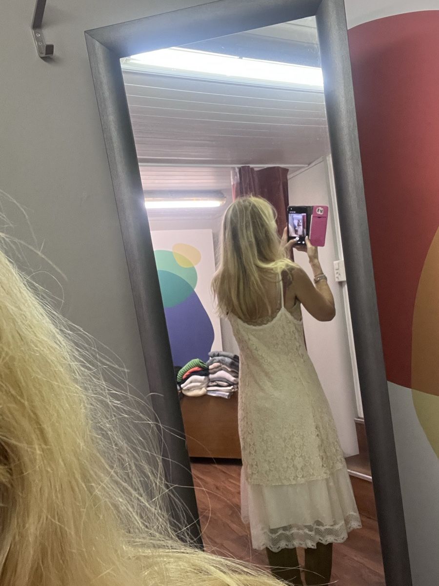 Vestiti: Kleid JDL Spitze helles creme  Gr.M toller Zustand – Usato da Burgdorf venduto da puppennetz 3