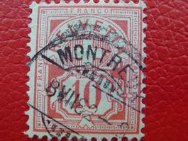 1882: Nr.55, weisses Papier von MONTREUX, Kat: 95.-+