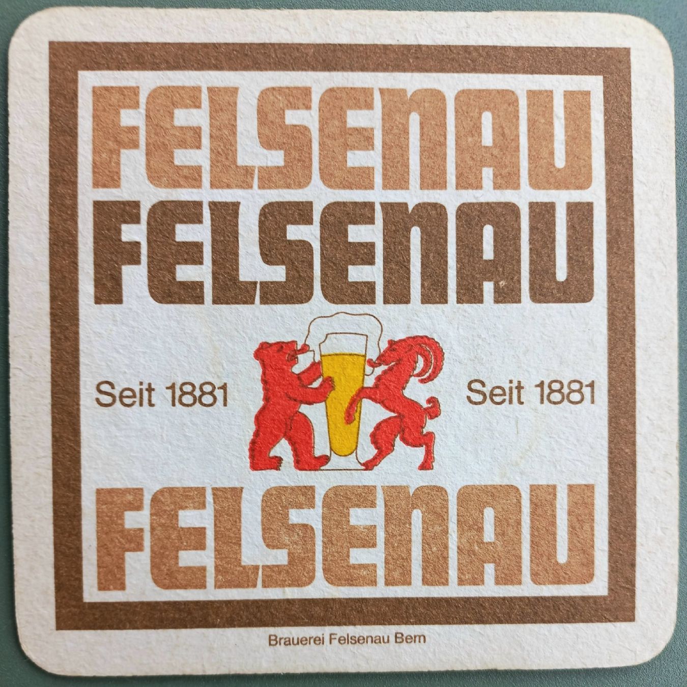 Sottobicchieri: Bierdeckel - Felsenau - CH – Usato da Niederuzwil venduto da lubimaja 1