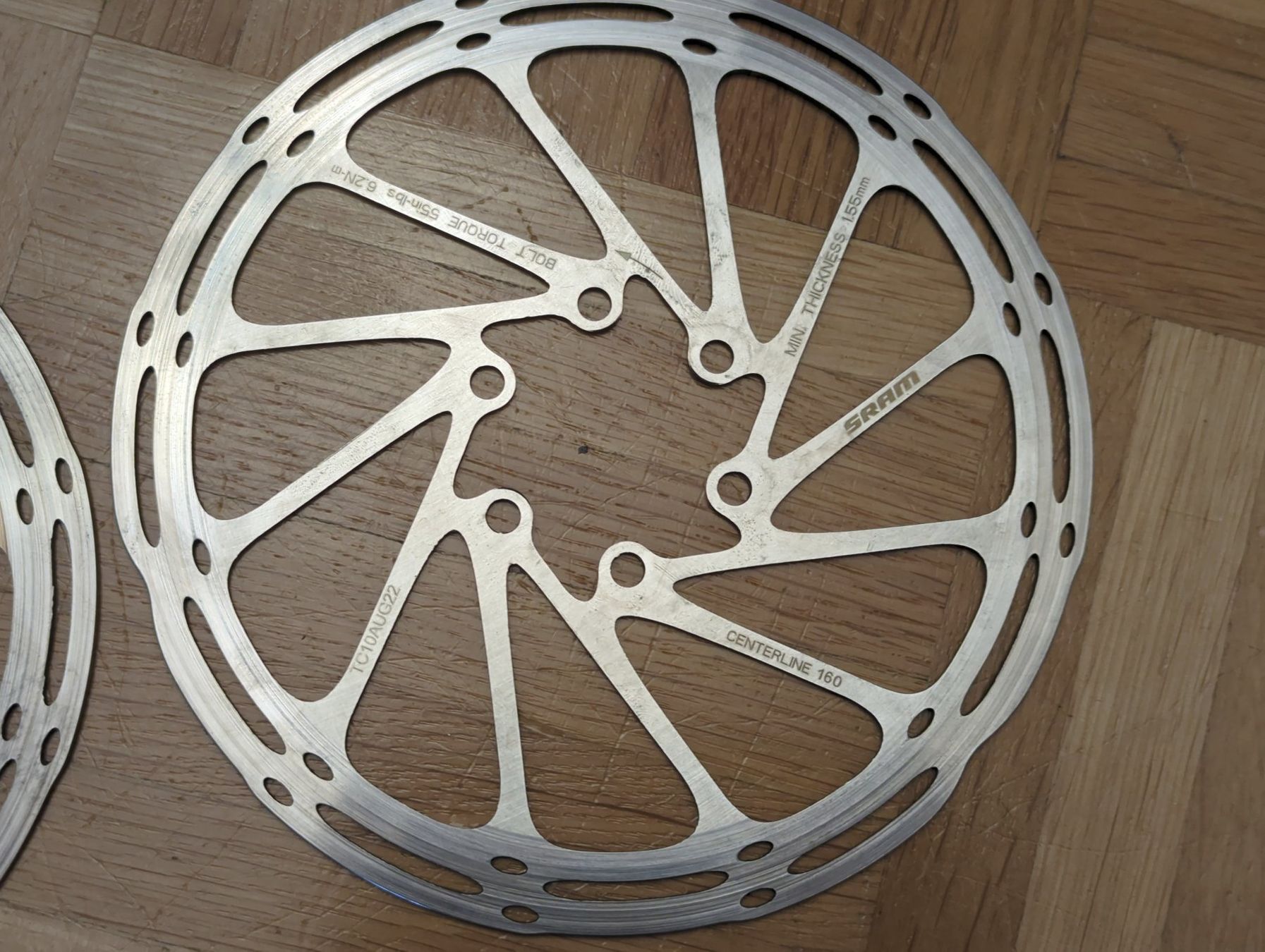 Sram Pezzi di ricambio: SRAM Centerline 160 – Usato da Carouge GE venduto da toinou17 1