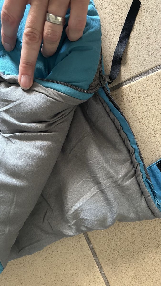 Sacchi a pelo: Schlafsack Euro Trail Alaska blau – Usato da Jona venduto da Tidy76 2