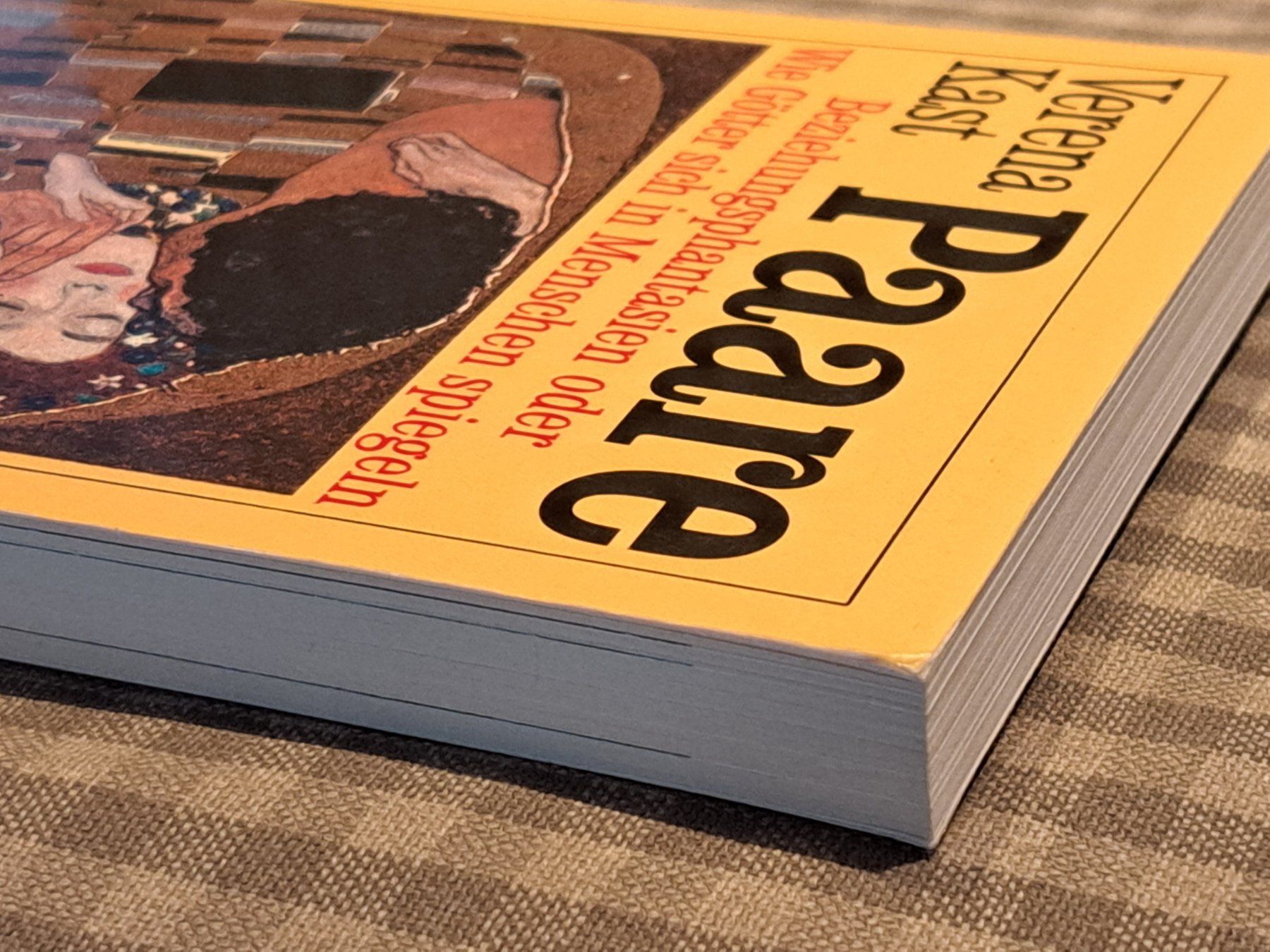 Libri: VERENA KAST - Paare (Beziehungsphantasien oder ...) – Usato da Wichtrach venduto da LuckyLuke69 6
