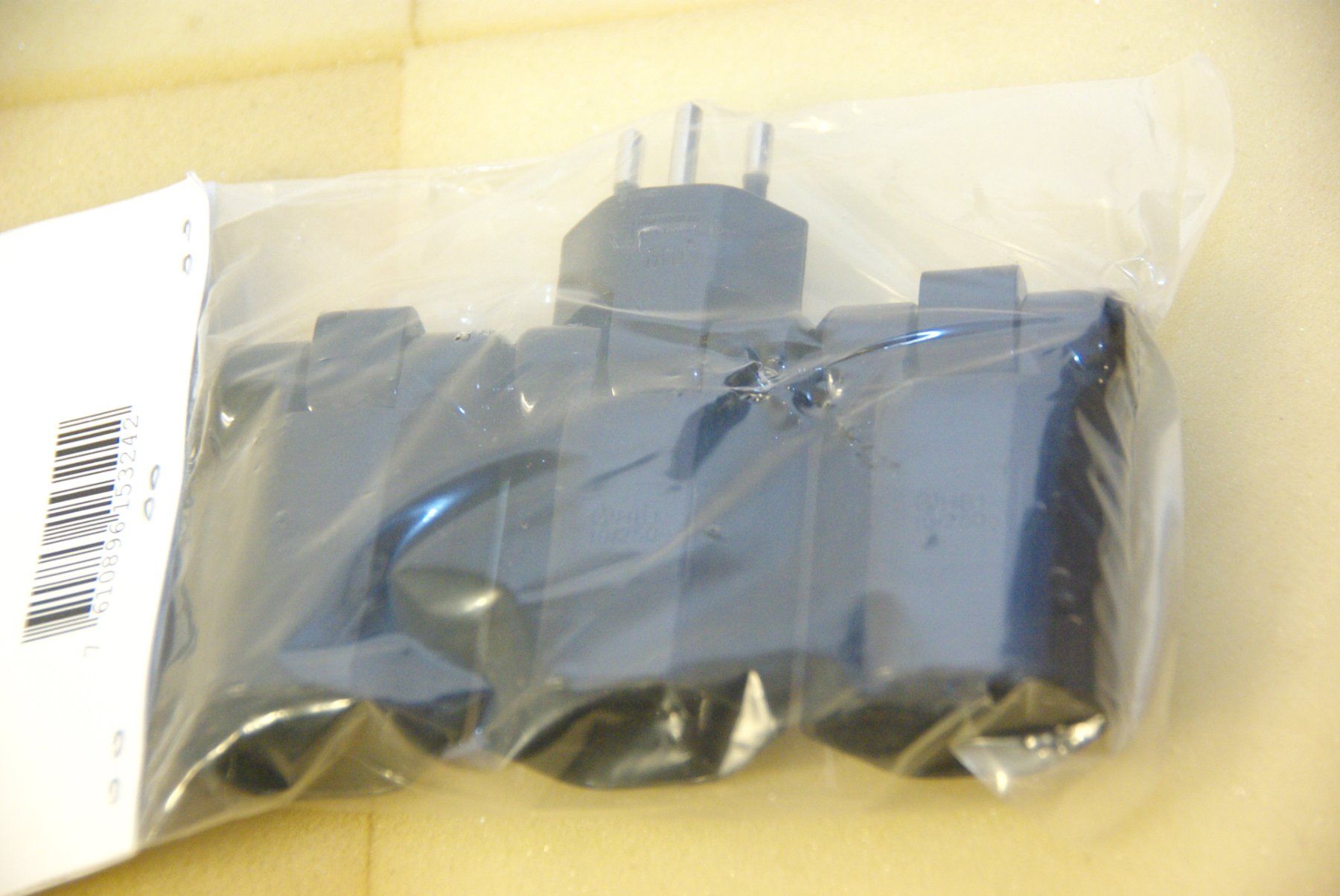 Spine: CLIP - CLAP Stecker 3xT13, schwarz – Nuovo e nell'imballaggio originale da Herisau venduto da Cevianer1844 3