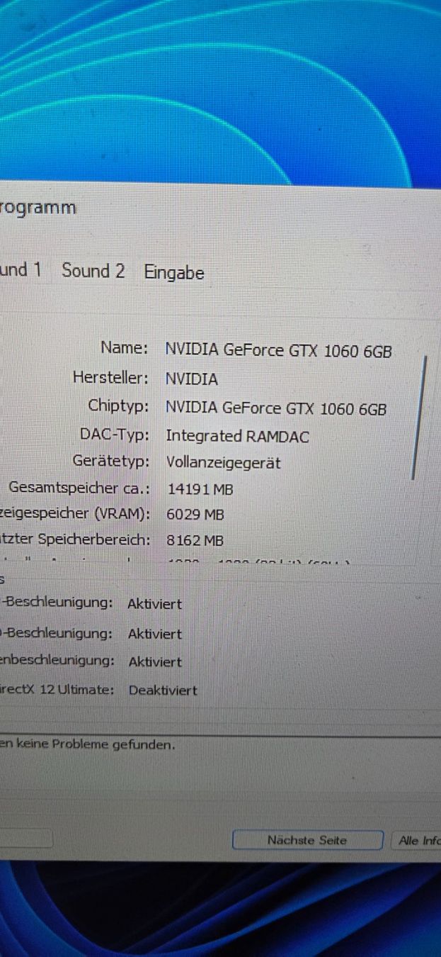 Nvidia Schede grafiche: Asus Geforce GTX  1060 6GB – Usato da Zihlschlacht venduto da vogelgrip 4