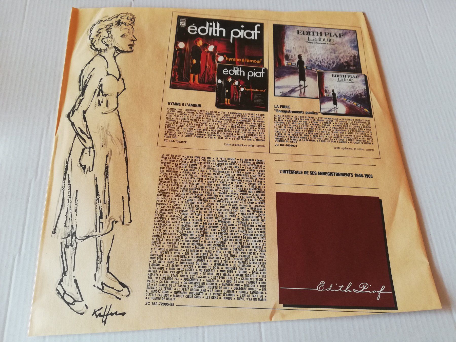 Dischi in vinile: EDITH PIAF - VOL. 1 (TOP ZUSTAND) – Usato da Bern venduto da Vinylsound.ch 3
