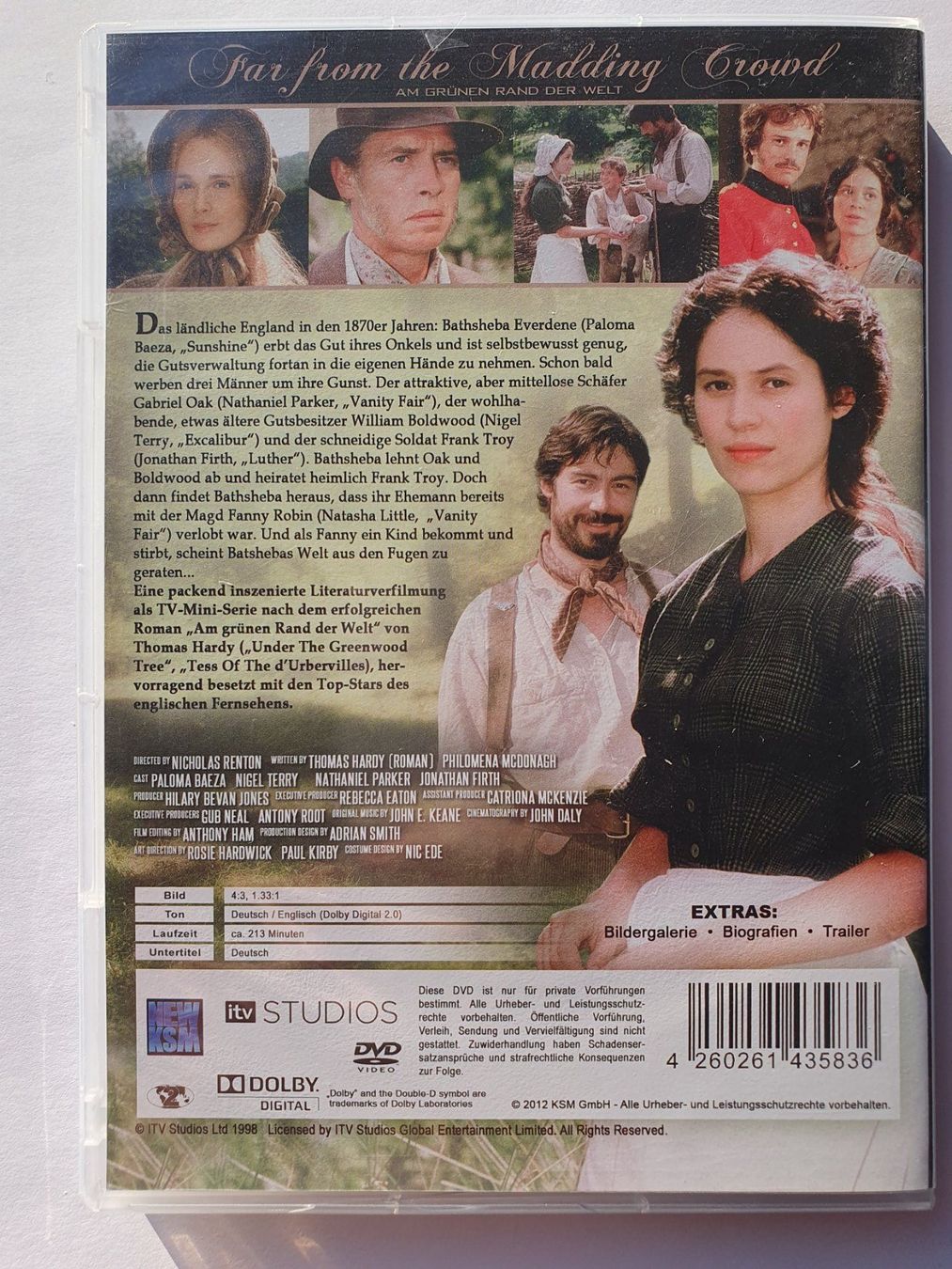 Tutti i DVDs: DVD Far from the Madding Crowd - Miniserie – Usato da St. Margarethen TG venduto da Schachmatt 1
