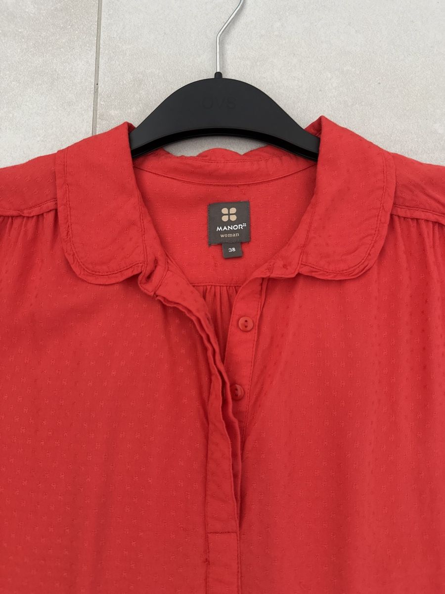 Camicette: Damen Bluse rot von Manor – Usato da Zug venduto da Hehe 1