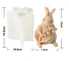Giessform Silikonform Hase mit Maierisli