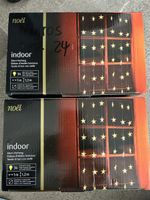 Set 2 Stk Indoor Stern Vorhang, 36 LED warm-weiss, Neu✨