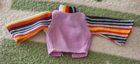 Haut pour Barbie vintage 70s