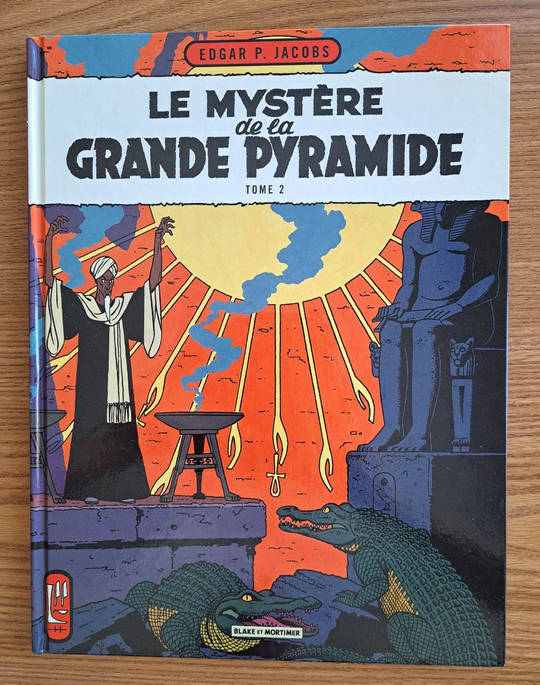 Fumetti: Blake et Mortimer "Le Mystère de la Grande Pyramide" Tome 2 – Usato da Hauterive NE venduto da ali_vintage