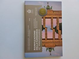 2 Euro San Marino 2015 Riunificazione Coincard BU