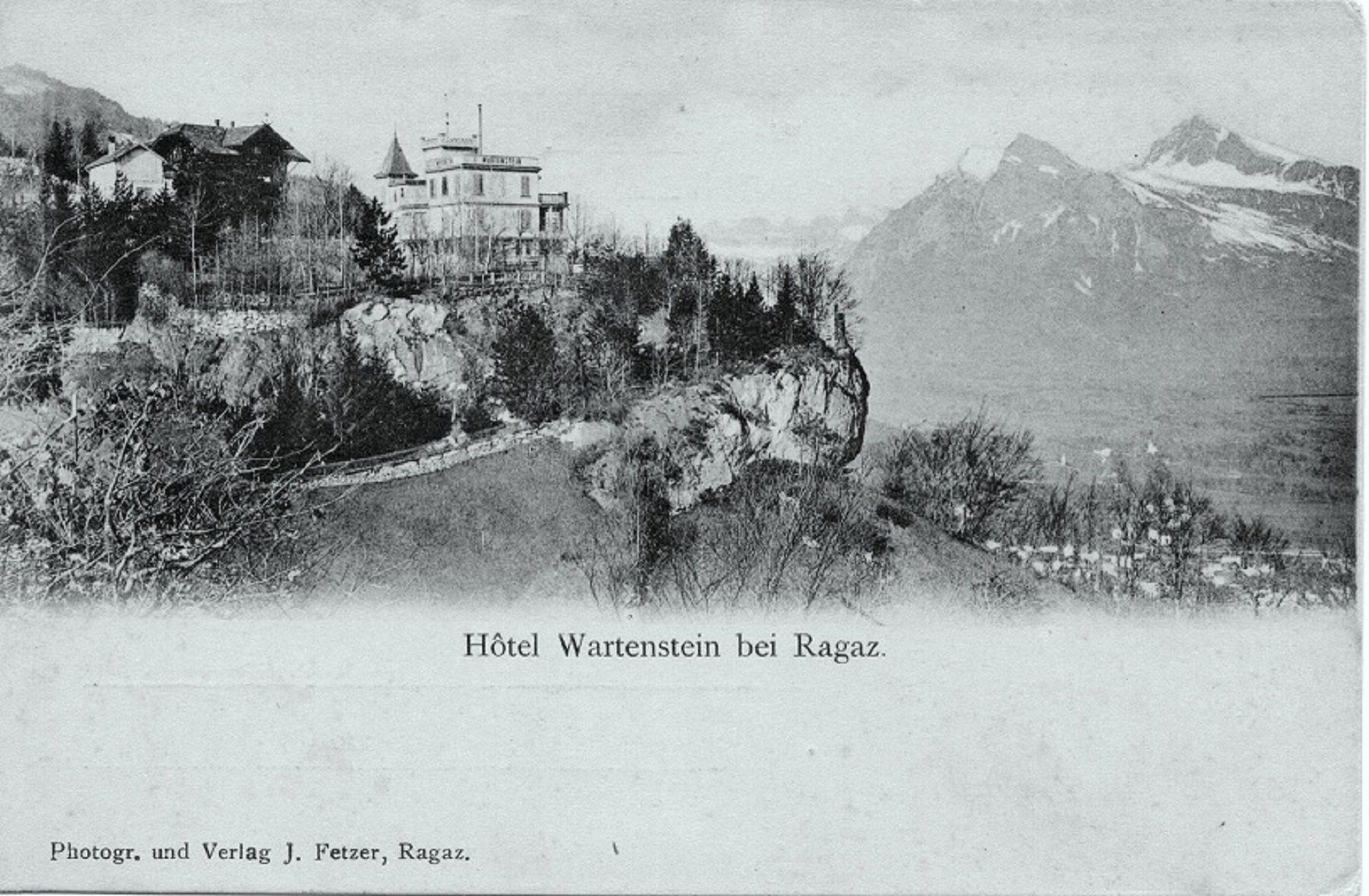 Cartoline postali: RAGAZ Hôtel Wartenstein – Nuovo (secondo la descrizione) da Jona venduto da philajona
