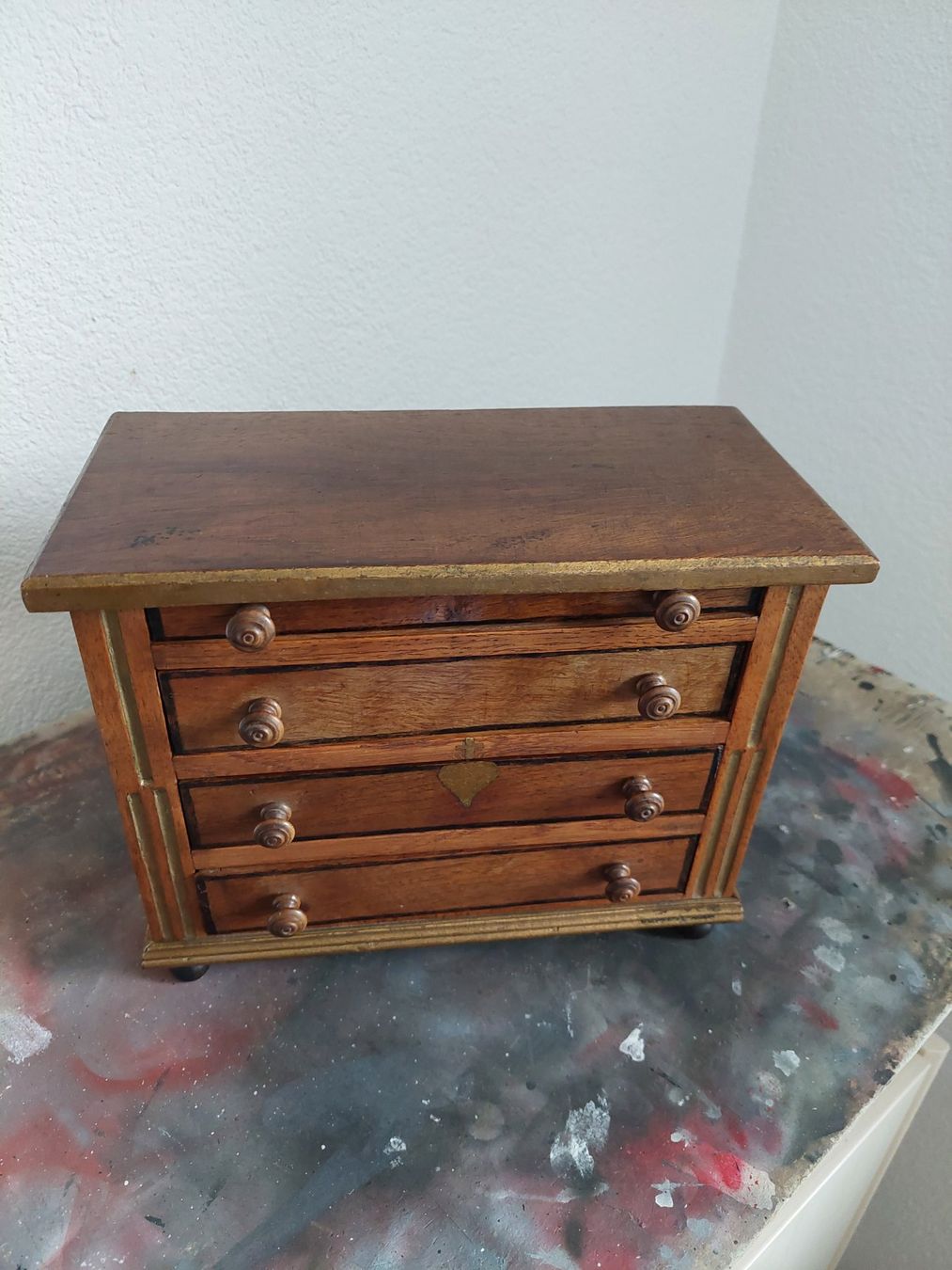 Cassettiere: Antike Modellkommode (Nr.10) Echtholz, 4 Schubladen – Usato da Subingen venduto da K7passt_immer 8