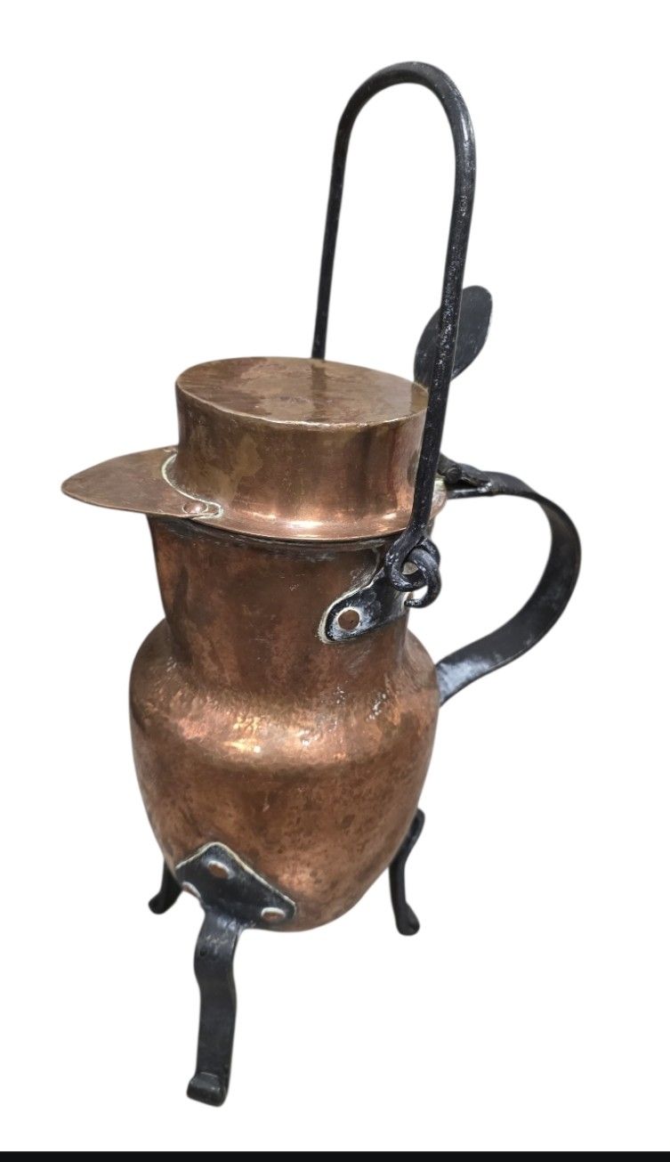 Vasi & Recipienti: Coquemar ancien en cuivre – Nuovo (secondo la descrizione) da Vernier venduto da 19pigments 1
