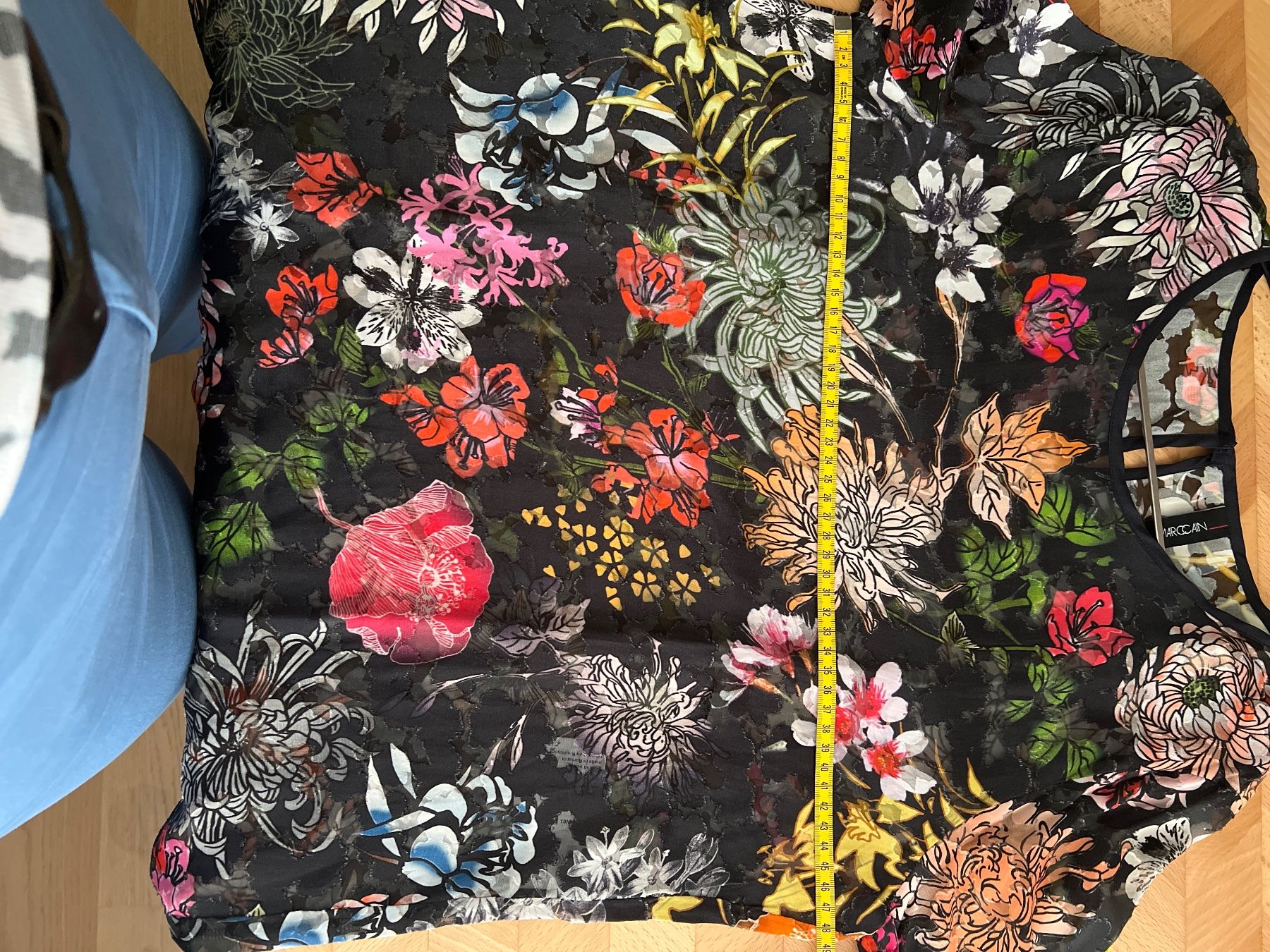 Marc Cain Camicette: MARCCAIN Luxus-Bluse Gr. N3, leicht transparent – Usato da Urtenen-Schönbühl venduto da sab_w22t 7