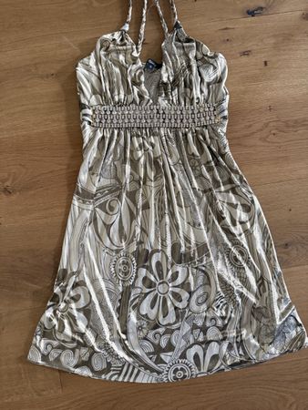 Sommerliches Kleid "Sky", Grösse S, mit Strass-Details