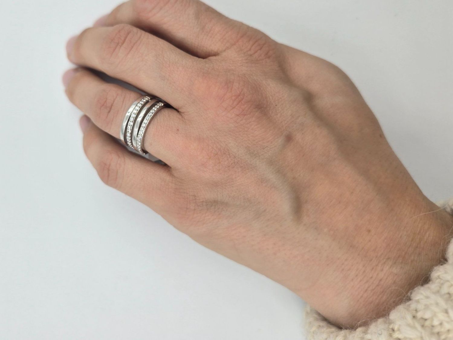 Ringe: Ring Silber 925 Zirkonia Gr. 54 – Neu und originalverpackt aus Zug von gold.schmuck 1