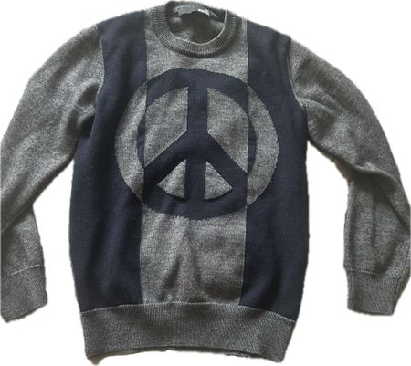 Love Moschino PEACE Strick Pullover