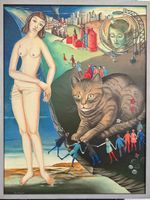 Dieter Matthäus – „Der Schleier“, 1967 – Originalgemälde