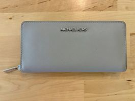 MICHAEL KORS Portemonnaie Jet Set grau, guter Zustand
