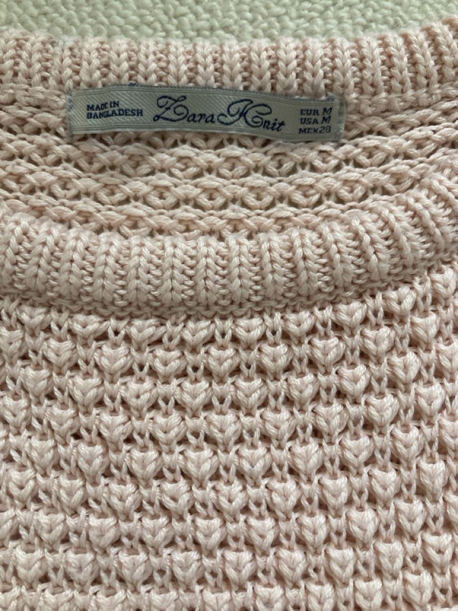 Zara Pullover & Sweatshirts: Pinken Strickpulli, Zara Knit, M – Gebraucht aus Azmoos von alix001 1