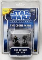 STAR WARS MINIATURES CLONE WARS THE ATTACK ON TETH MAP PACK