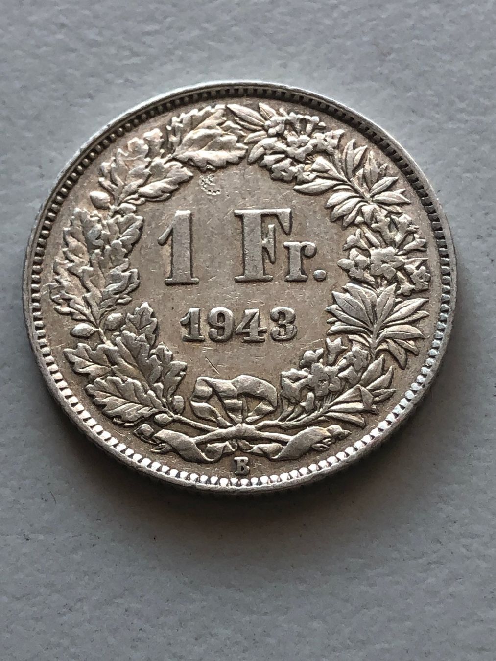 Tutti le monete: 1 Fr. 1943 – Usato da Schötz venduto da Odpa