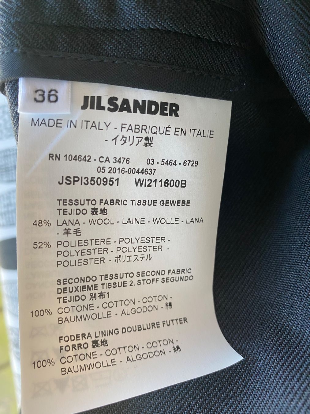 Gonne: Rock, Jil Sander, Grösse 36 --> NEU – Nuovo e nell'imballaggio originale da Bern venduto da L.I.A. 3