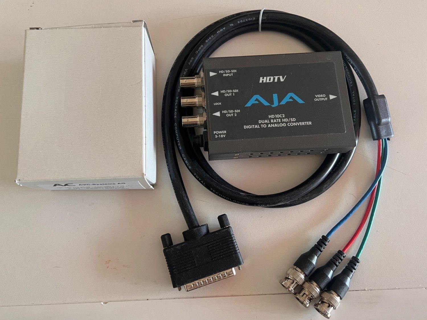 Konverter: AJA Converter HD-SDI - Analog HD10C2 – Gebraucht aus Oberrohrdorf von 6473peter 7