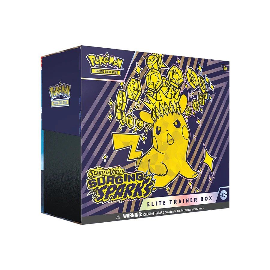 Pokémon Sammelbilder & Trading cards: Pokémon - SV08 / Surging Sparks ETB / EN – Neu und originalverpackt aus Niederglatt ZH von