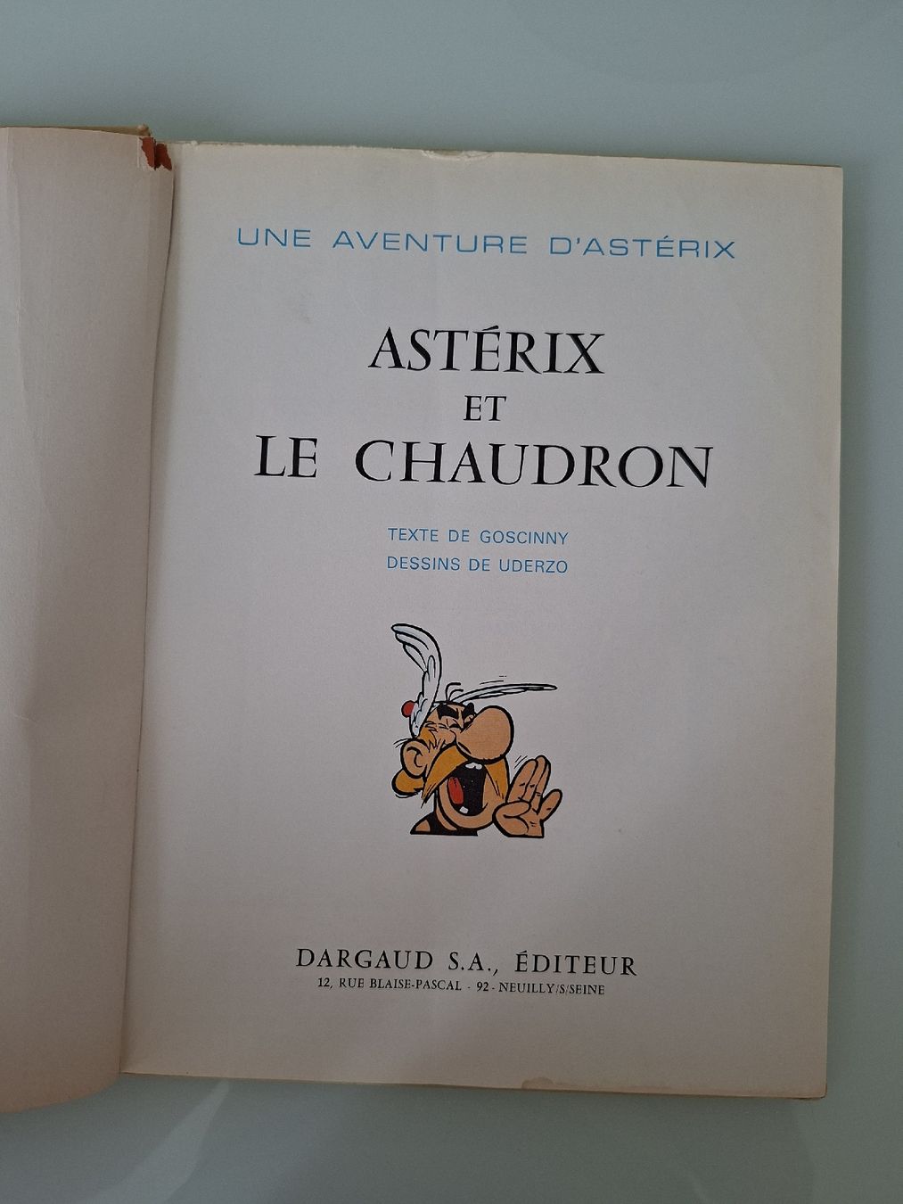 Fumetti: BD eo Astérix et le chaudron Dargaud 1969  – Usato da Mézières VD venduto da Grymmjow1904 2