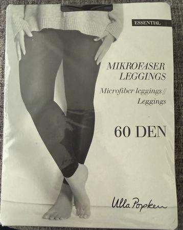MIKROFASER LEGGINGS Grösse 60/62  60 den Ulla Popken 