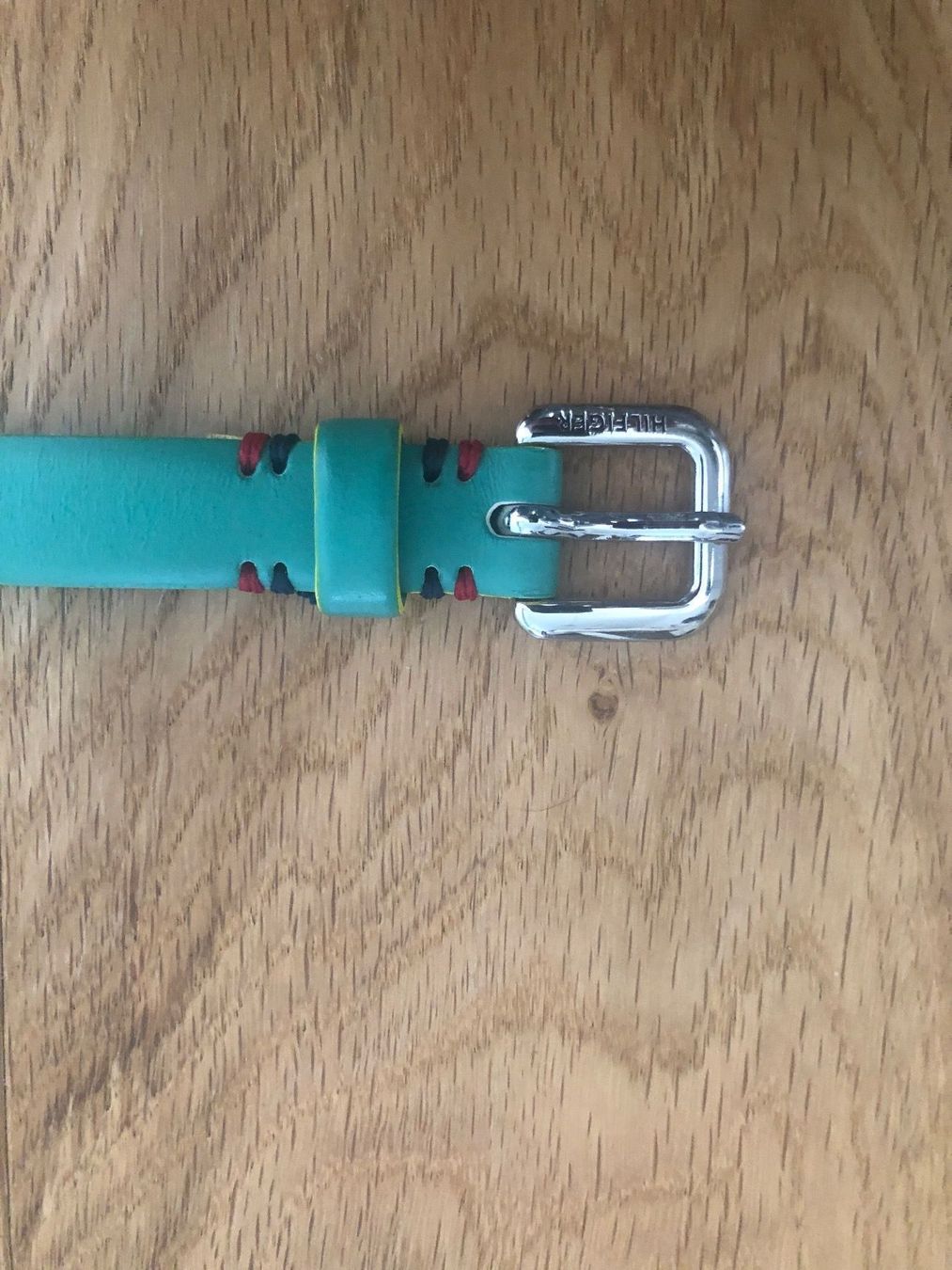 Tommy Hilfiger Ceintures: Hilfiger Gürtel grün – D'occasion à Pfaffhausen par Klaras_second_hand 2