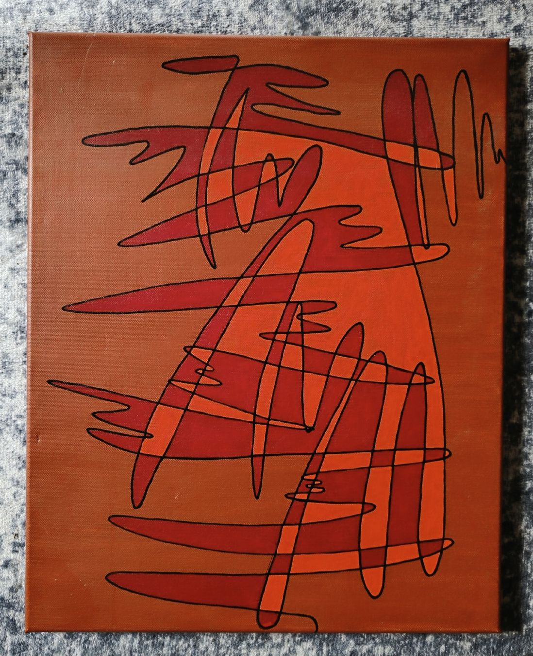 Farben: Tableau abstrait – Neu (gemäss Beschreibung) aus Cossonay-Ville von Aryann34