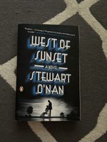 West of sunset, stewart o‘nan