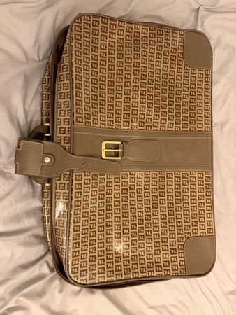 Vintage Fendi Reisekoffer – FF Monogram – Made in Italy