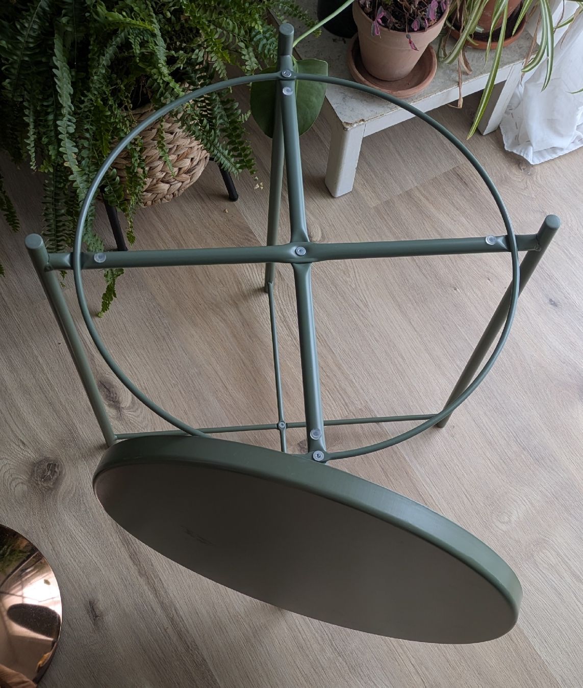 Tavoli: Table d'appoint verte, design moderne - pratique! – Usato da Zürich venduto da Rissons 2