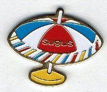 Sugus Placchette & Badge: Sugus "Sonnenschirm" – Usato da Hinterkappelen venduto da Schampus