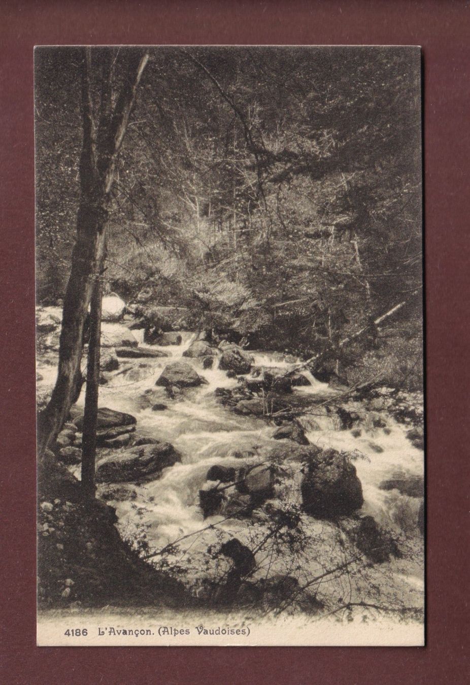 Cartoline postali: L'AVANCON – Usato da Pully venduto da nicecards-shop