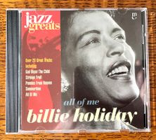 ALL OF ME: MBILLIE HOLIDAY CD