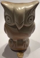Dekorative Eule aus Naturstein – Handarbeit schwere Skulptur
