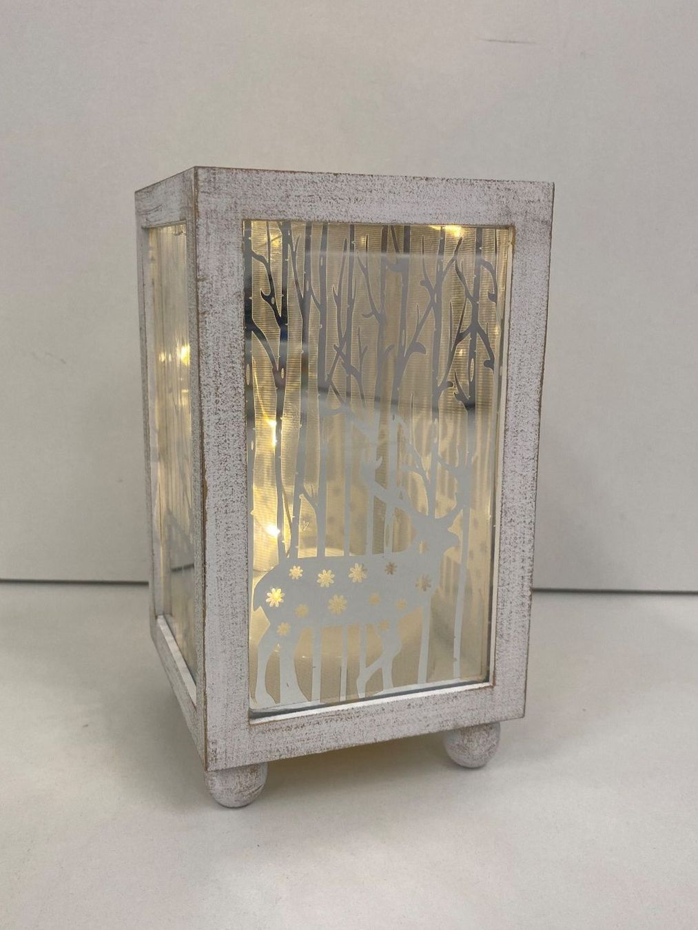 Tutte le decorazioni: LED Laterne Holz Weihnachten 18 cm – Nuovo e nell'imballaggio originale da Oensingen venduto da Liquidations-Shop 1